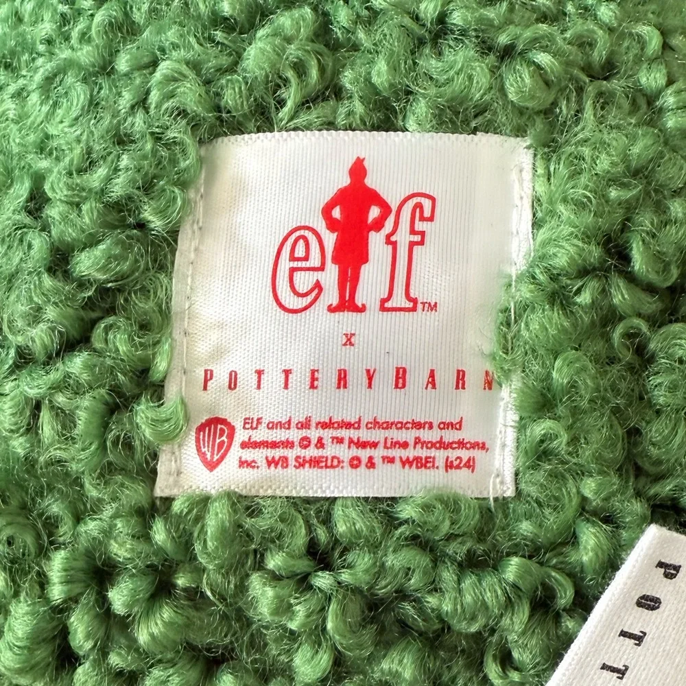 Pottery Barn Elf Shaped Pillow